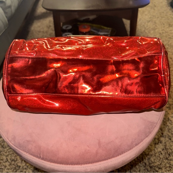 Betseyville by Betsey Johnson red glitter purse - Picture 6 of 9